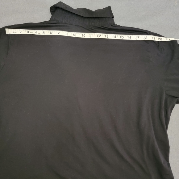 Soft Surroundings Black Pink Peek-a-boo Layered Soft Knit Button-up Cardigan XL - Picture 10 of 12